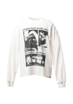 KAMIYA ALL AROUND YOU long-sleeve T-shirt - White