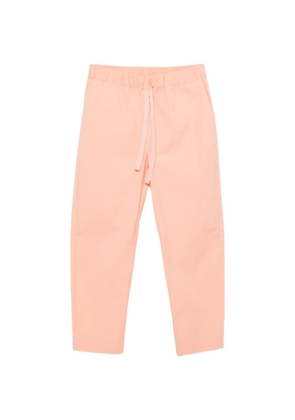 Semicouture drawstring elasticated-waist trousers - Orange