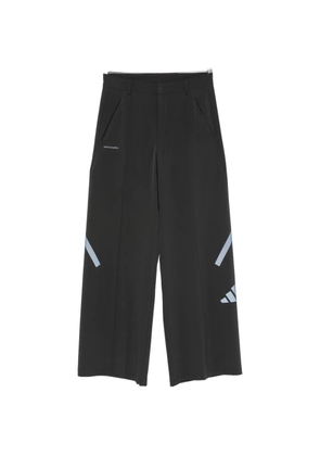 adidas x entire studios Z.N.E. logo-print wide-leg trousers - Black