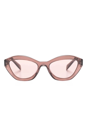 Prada Eyewear cat-eye sunglasses - Brown