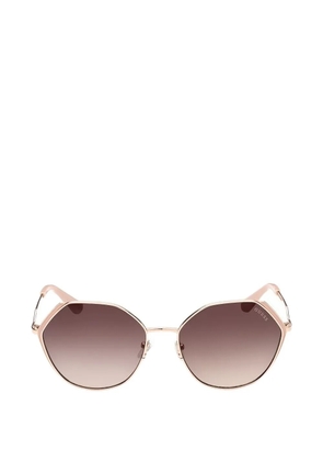 GUESS EYEWEAR geometric-frame sunglasses - Pink