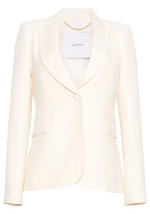 Adam Lippes single-breasted tuxedo blazer - Neutrals