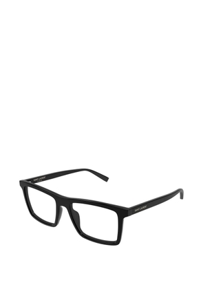 Saint Laurent Eyewear rectangle-frame glasses - Black