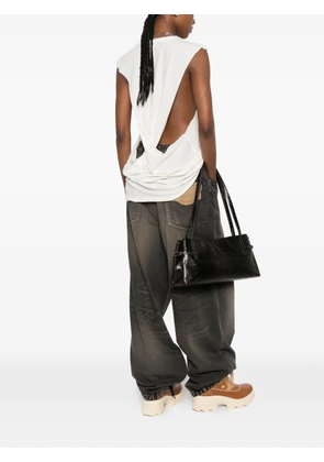 R13 sleeveless crew-neck top - White