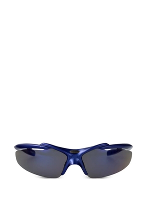 Balenciaga Eyewear geometric-frame sunglasses - Blue