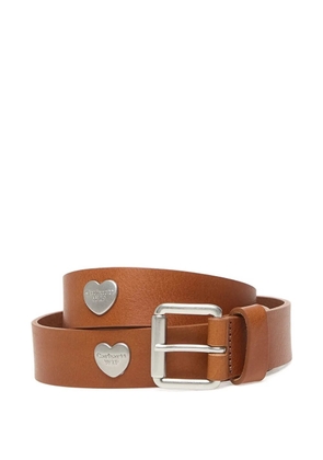 Carhartt WIP Tylor heart-embellished belt - Brown