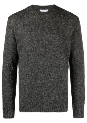 Lardini fisherman's-knit mélange jumper - Grey