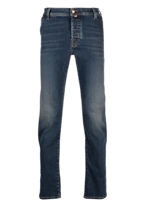 Jacob Cohën Lenny mid-rise slim-fit jeans - Blue