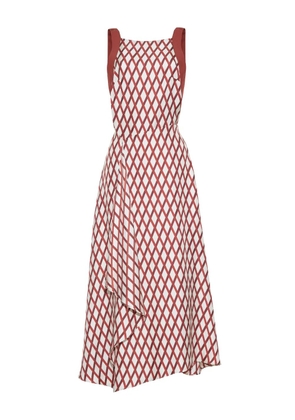 Adam Lippes Sunita midi dress - Red