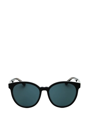 Moschino full rim round sunglasses - Black