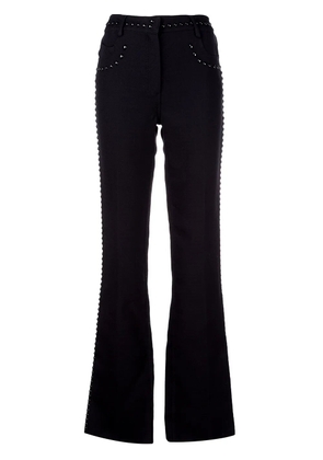 Giambattista Valli studded bootcut jeans - BLACK