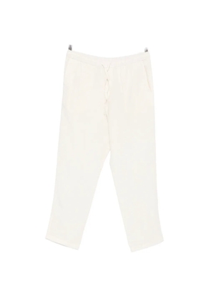 120% Lino drawstring-waistband trousers - Neutrals