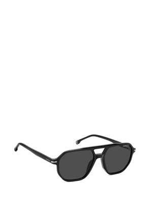 Carrera double-bridge pilot-frame sunglasses - Black