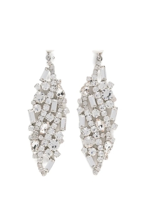Magda Butrym crystal-embellishment earrings - Silver