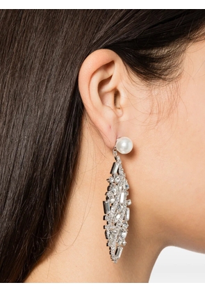 Magda Butrym crystal-embellishment earrings - Silver