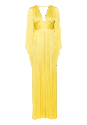 Maria Lucia Hohan Harlow silk maxi dress - Yellow