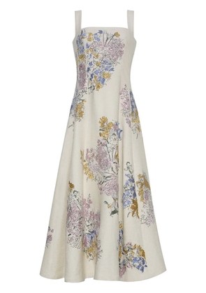 Adam Lippes Bella midi dress - Neutrals