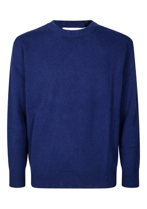 AMARÁNTO crew-neck sweater - Blue