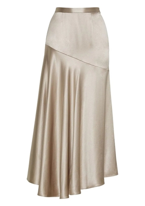 Adam Lippes Tess midi skirt - Gold
