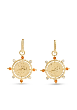 Rabanne Summer Sun pendant earrings - Gold