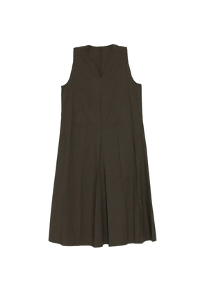 JNBY pleated midi dress - Brown