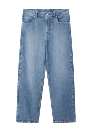 Axel Arigato The Twill embroidered-logo jeans - Blue