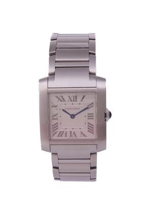 Cartier Tank Française 21mm watch - Silver