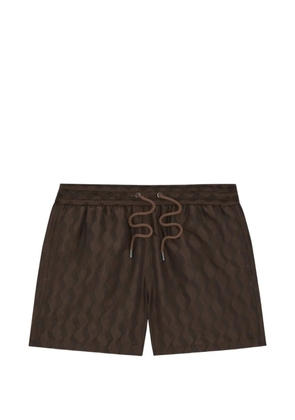 Frescobol Carioca Rio swim shorts - Brown