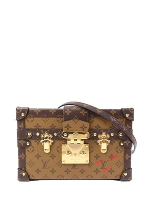Louis Vuitton Pre-Owned Petite Malle Monogram Reverse shoulder bag - Brown