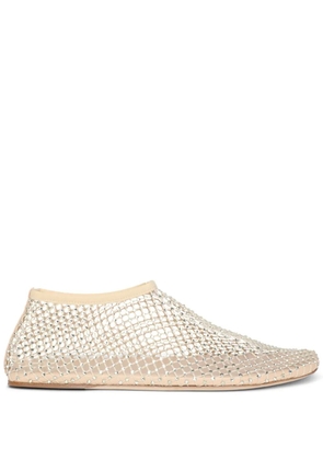 Christopher Esber Minette mesh ballerina shoes - Neutrals
