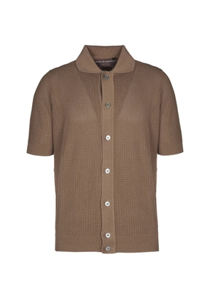 Filippo De Laurentiis short-sleeves shirt - Brown