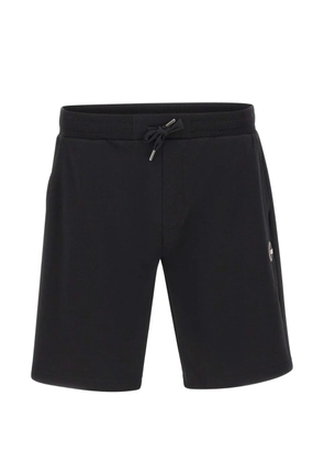 Colmar logo-patch drawstring track shorts - Black