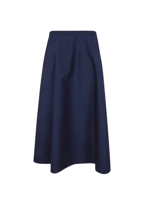 Liviana Conti A-line midi skirt - Blue