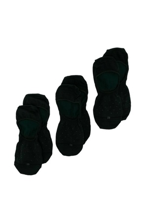 Zegna polka-dot invisible socks - Green