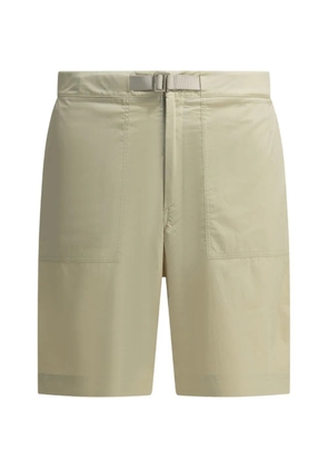 Houdini Sportswear M's Liquid Chore belted patch-pocket shorts - Neutrals
