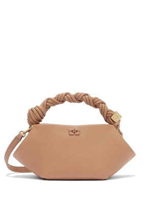 GANNI mini Bou tote bag - Brown