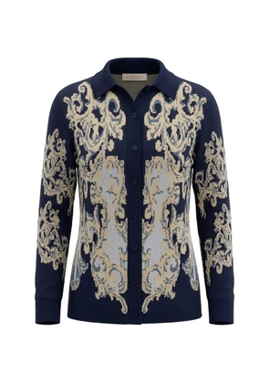 Circus Hotel long-sleeves cardigan - Blue