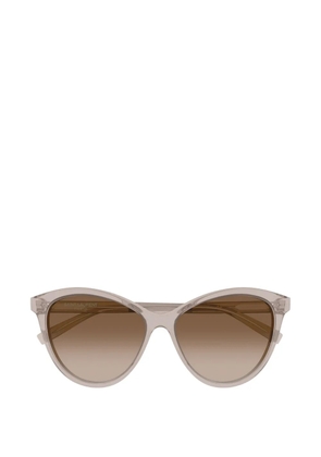 Saint Laurent Eyewear cat-eye sunglasses - Neutrals