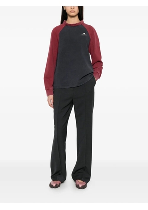 SHUSHU/TONG raglan-sleeve sweater - Grey