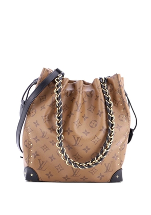 Louis Vuitton Pre-Owned Noe Trunk Bag Reverse Monogram Canvas PM bucket bag - Brown