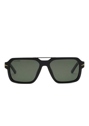 Plein Sport flame square-frame sunglasses - Black