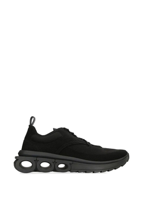 Ferragamo Gancini-sole knit sneakers - Black