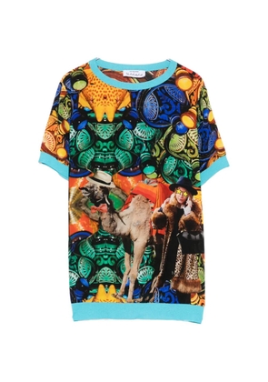 The Artistylist graphic-print T-shirt - Blue