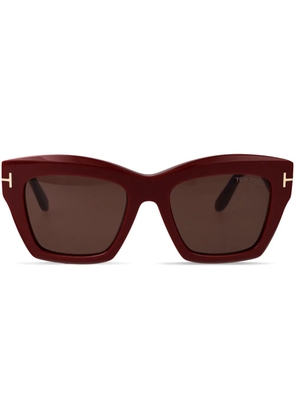 TOM FORD Eyewear square-frame sunglasses - Red