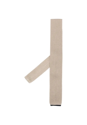 Brunello Cucinelli knitted tie - Neutrals