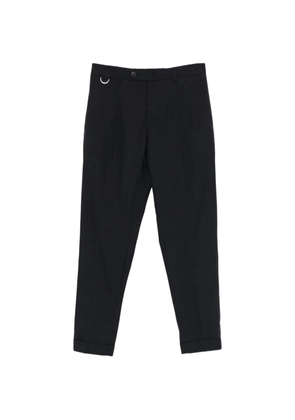 Low Brand pleated D-ring trousers - Black