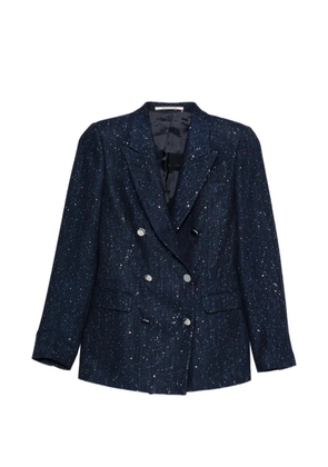 Tagliatore double-breasted blazer - Blue