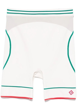 Casablanca seamless sports shorts - White
