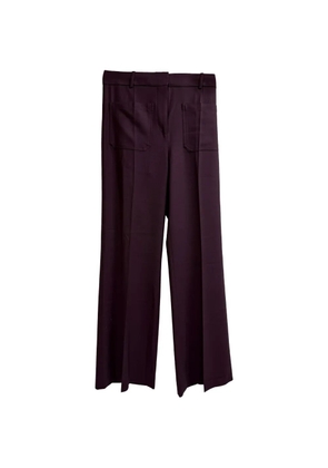 Victoria Beckham Alina high-rise trousers - Red