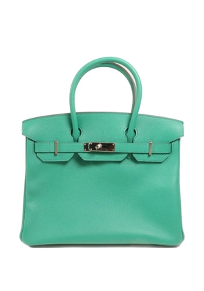 Hermès Pre-Owned Birkin 30 leather tote bag - Green